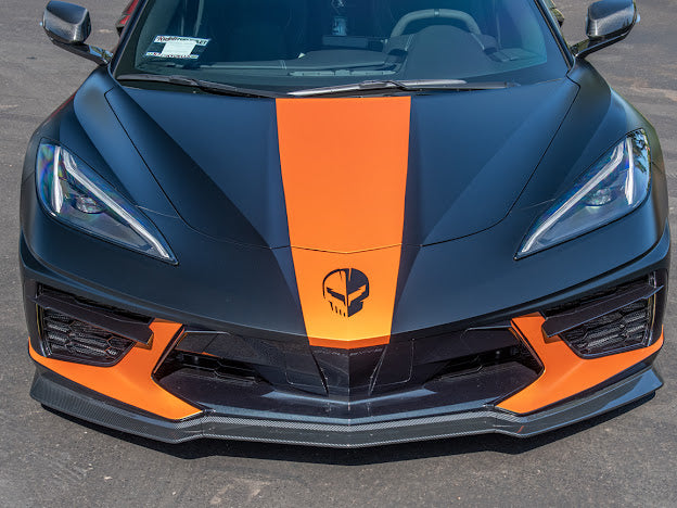 2020+ C8 Corvette - "Z51 Style" Front Splitter / Lip Rocker Panel Ground Effects